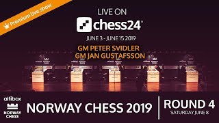 Altibox Norway Chess Round 4  Svidler amp Gustafssons live commentary [upl. by Elias310]