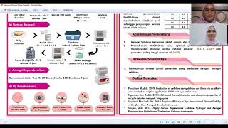 Skripsi 2020BROGELS Borassus flabellifer aerogels cellulose superabsorbent pada limbah cair [upl. by Westerfield]