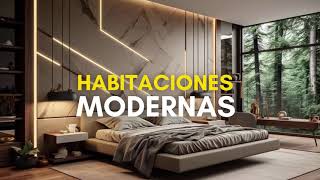 Diseño de habitaciones modernas 2023 [upl. by Anneg]