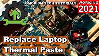 How to Replace Laptop Thermal Paste amp Fix Overheating Issues 2024 Still Working [upl. by Alyak376]