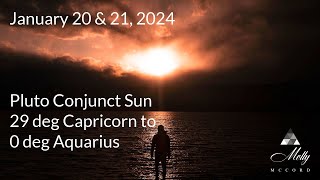 WOW Pluto Conjunct Sun From Capricorn Into Aquarius  Big Consciousness Shift  2024 Astrology [upl. by Oigufer430]