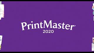 PrintMaster 2020 Tutorials  Working with Background [upl. by Mandy]