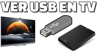 Conectar USB a Smart TV Cómo ver videos 4k hdr dolby vision desde pendrive y discos externos en TV [upl. by Guy]