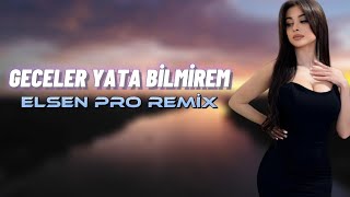 Elsen Pro  Geceler Yata Bilmirem Saz Remix [upl. by Chil]