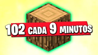 💥🌀 Granja de madera automática Minecraft Bedrock 120 [upl. by Eidnac]