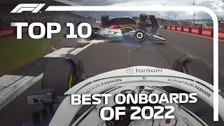 Top 10 Onboards Of The 2022 F1 Season [upl. by Corine842]