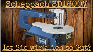 Review amp Langzeit Test Scheppach SD 1600 V Dekupiersäge  Ist Sie wirklich so gut [upl. by Swec]