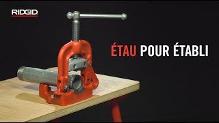 RIDGID Étaux à fourche détabli [upl. by Irrehc]