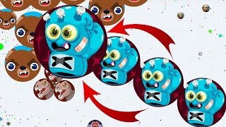 Agario New Animation Skin Solo Revenge Dominating Agario Mobile Best Moments [upl. by Kcinimod]