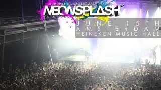 NEONSPLASH  PaintParty  15th of June in Amsterdam  Trailer [upl. by Hnao]