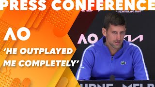 Novak Djokovic SHOCKED by his performance 2024 Australian Open  Wide World of Sport [upl. by Yager265]