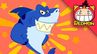 Megalodon song  Dinosaur songs  Nursery Rhymes  REDMON [upl. by Eislel]