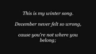 Winter Song  Sara Bareilles amp Ingrid Michaelson  Lyrics [upl. by Zeitler]