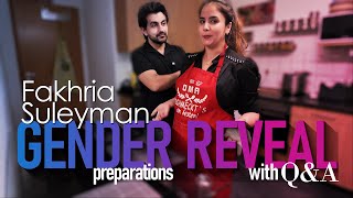 GENDER REVEAL preparations w QampA  FAKHRIA amp SULEYMAN  فخریه و سلیمان [upl. by Anom]