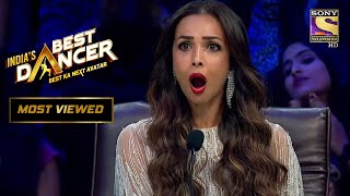 Malaika Is Shocked At This Trios Pyar Hamen Kis Performance  India’s Best Dancer 2  Most Viewed [upl. by Clint]