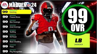 BEST ENFORCER BUILD IN Madden 24 Superstar BEST LB BUILD ATTRIBUTES AND ABILITIES  ESG 24 [upl. by Lednic159]