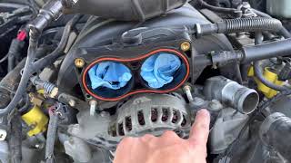 2007 Mustang GT Thermostat and Coolant Flush [upl. by Auston]