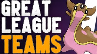 NEW Great League Teams  Best Great League Teams  Pokemon GO Battle League [upl. by Adnauqahs649]