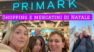 Shopping da PRIMARK e ai mercatini di Natale a FIRENZE [upl. by Resa]