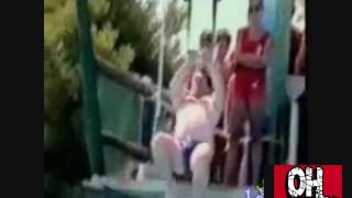 funny videos  people falling in the pool [upl. by Thorn958]