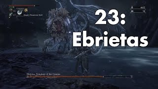 Bloodborne Cutscenes amp Bosses 23  Ebrietas [upl. by Neelsaj870]