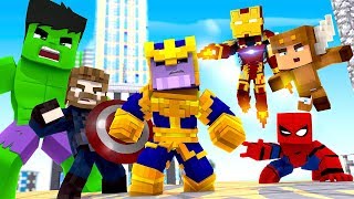 Minecraft Daycare  BABY AVENGERS INFINITY WAR w MooseCraft Minecraft Kids Roleplay [upl. by Horton]