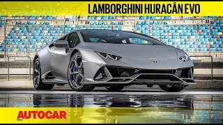 Lamborghini Huracán Evo  First Drive Review  Autocar India [upl. by Kilah]