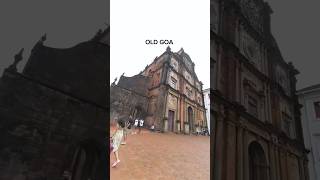 Old Goa church hyperlapse  North Goa sightseeing [upl. by Atteval]