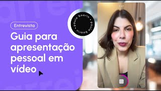 COMO FAZER APRESENTAÇÃO PESSOAL EM VÍDEO EXEMPLO PARA VOCÊ SEGUIR [upl. by Akram719]