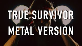 True Survivor David Hasselhoff  Kung Fury  Jonathan Young POWER METAL VERSION [upl. by Ayanal]