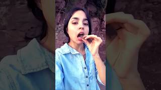 Ye kya kha rahi hai 🍫😋soil comedy eating satisfying shorts [upl. by William]