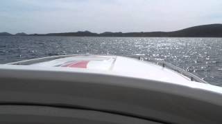 2002 33 Scarab AVS Cruising Lake Pleasant Easy 4k Twin Merc HP500s [upl. by Nais]