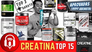 Top 15 Creatinas Aprovadas ABENUTRI  Análise de Preço e Custo por Dose [upl. by Bowen]