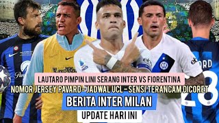 Lautaro Pimpin Skuad🔵⚫ Jadwal Resmi UCL✅ Pavard 28🔥Lini Tengah Mewah⬆️ Sensi Dicoret🤔 [upl. by Collyer790]