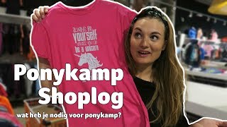 Shoplog PONYKAMP  Epplejeck [upl. by Ettie]