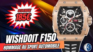 🛢️ MEILLEURE MONTRE TONNEAU CHRONOGRAPHE À MOINS DE 200€ ⌚ WISHDOIT F150 💥 [upl. by Eselrahc]