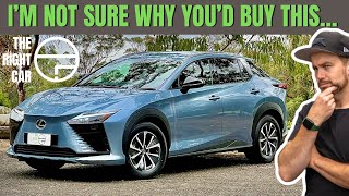 Lexus RZ 450e 2024 review  Electric SUV test [upl. by Chelsie]