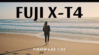 Fuji XT4  Firmware 102  Handheld IBIS Test  Cinematic [upl. by Samul]