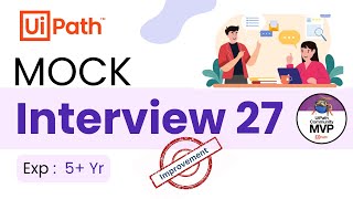 🔴 27 UiPath Interview for Experienced Developer 50 Year  Mock Interview Questions amp Answers [upl. by Isabelita]