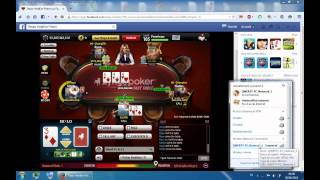 Zynga poker  bad beat broken house  24 B pot [upl. by Aedni]