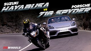 Suzuki Hayabusa vs Porsche 718 Spyder  For The Love Of Internal Combustion  Goodbye 2023 [upl. by Smitty]