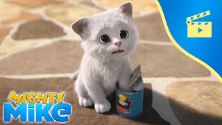 Mighty Mike 🐶 White Cat 😻 Episode 161  Full Episode  Cartoon Animation for Kids [upl. by Asile]