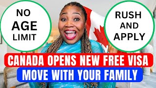 BREAKING NEWS Canada is Giving Free Visa To Workers In 14 Days [upl. by Rhodie]