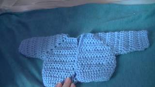 Easy Peasy Premature baby cardigan [upl. by Petronilla988]