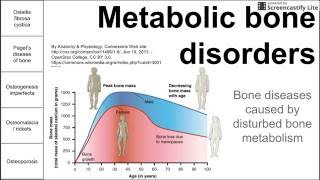 Metabolic Bone Disorders [upl. by Hirai]