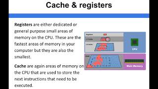 Computer Architecture  Cache amp Registers [upl. by Illa161]