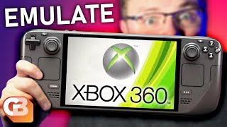 Xbox 360 emulation is now possible on Steam Deck OLED and LCD [upl. by Leahicm]