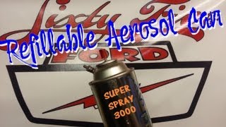 Make a Refillable Aerosol Spray Paint Can [upl. by Eerb]