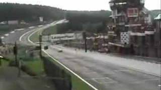 BELCAR SpaFrancorchamps Crash Eau Rouge [upl. by Deuno]