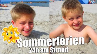 Sommerferien 24h am Strand 🌅 TipTapTube Ash5ive Echtso marieland [upl. by Eetsirhc965]